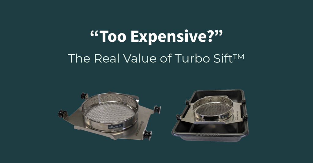 The real value of Turbo Sift. An article about the quality and cost of creating a quality Compost Sifter.