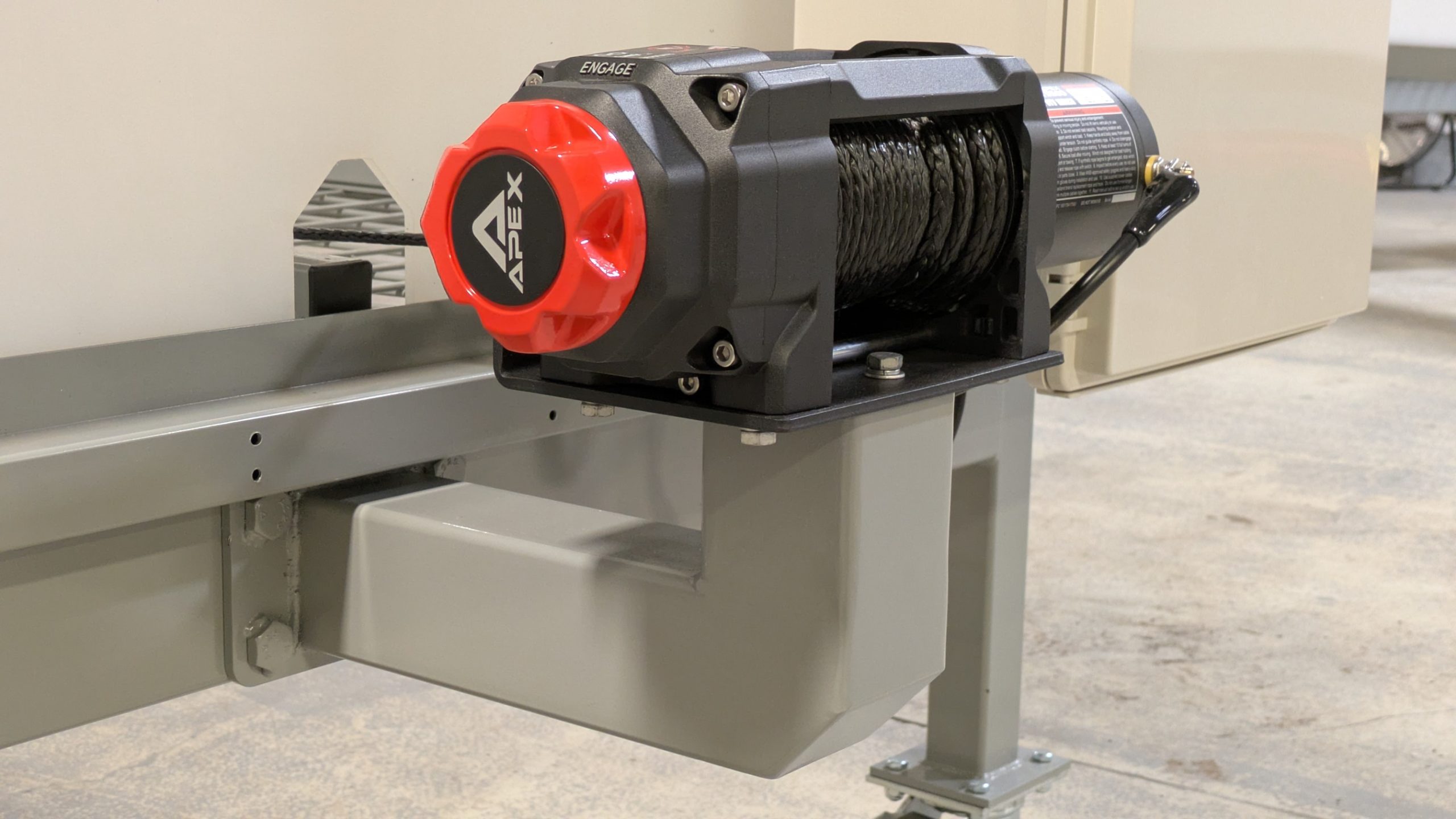 Wormgear CFT System E Winch Detail Winch