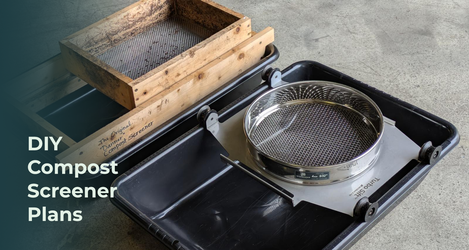 DIY Compost Screener Building Plans
